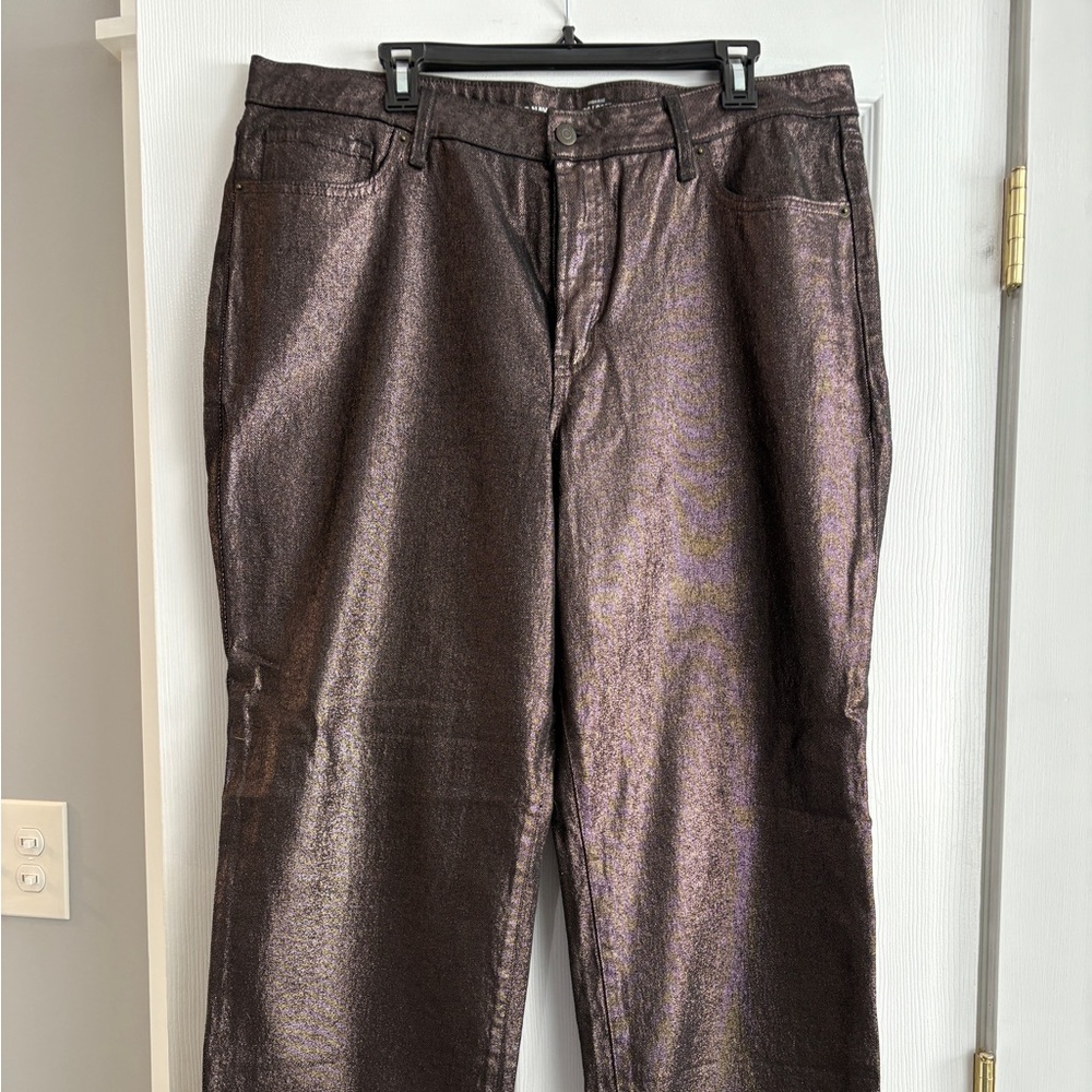 Old Navy metallic Brown Women’s Pants/Never Worn